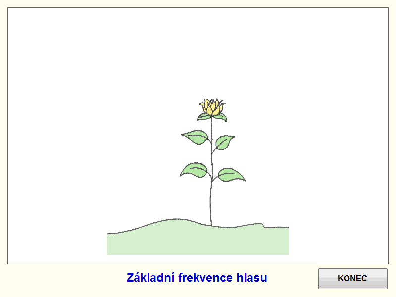 Mentio Hlas, výška tónu